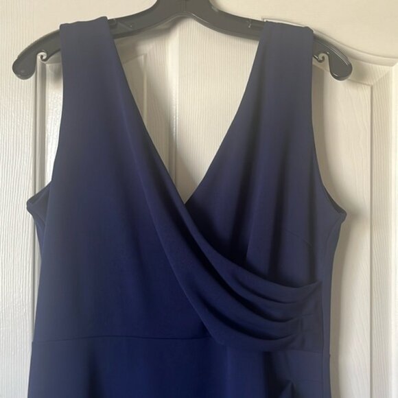 Woosea Navy Blue Tank Top Formal dress size XL - Picture 1 of 3